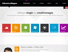 Tablet Screenshot of creativemages.com